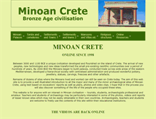 Tablet Screenshot of minoancrete.com